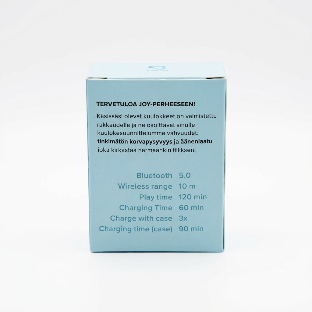 JOYACTOR JoyBuds – edullinen ja helppokäyttöinen varakuuloke