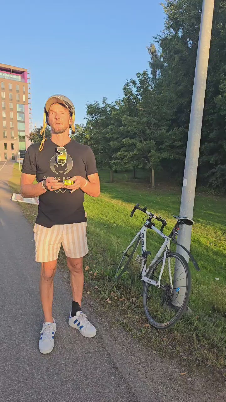 Pyörän äänihälytyslukko